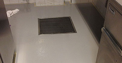 Saubere Anschlüsse, rutschsichere Oberflächen, hygienisch einwandfrei und pflegeleicht.